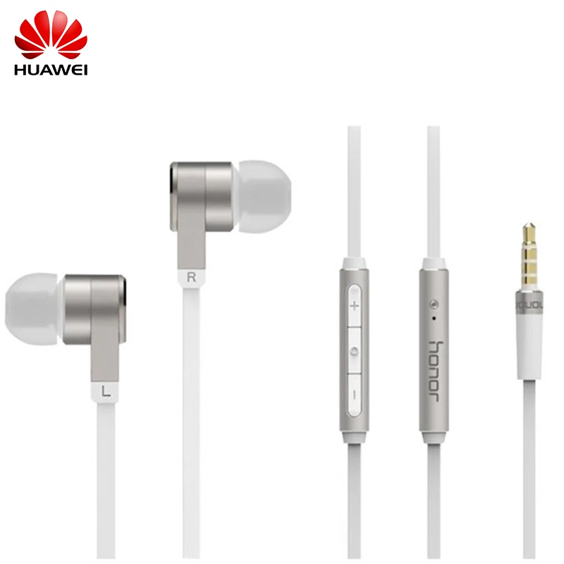Оригинальная гарнитура Huawei Honor AM13 3 5 мм наушники в ухо с пультом ДУ и микрофоном