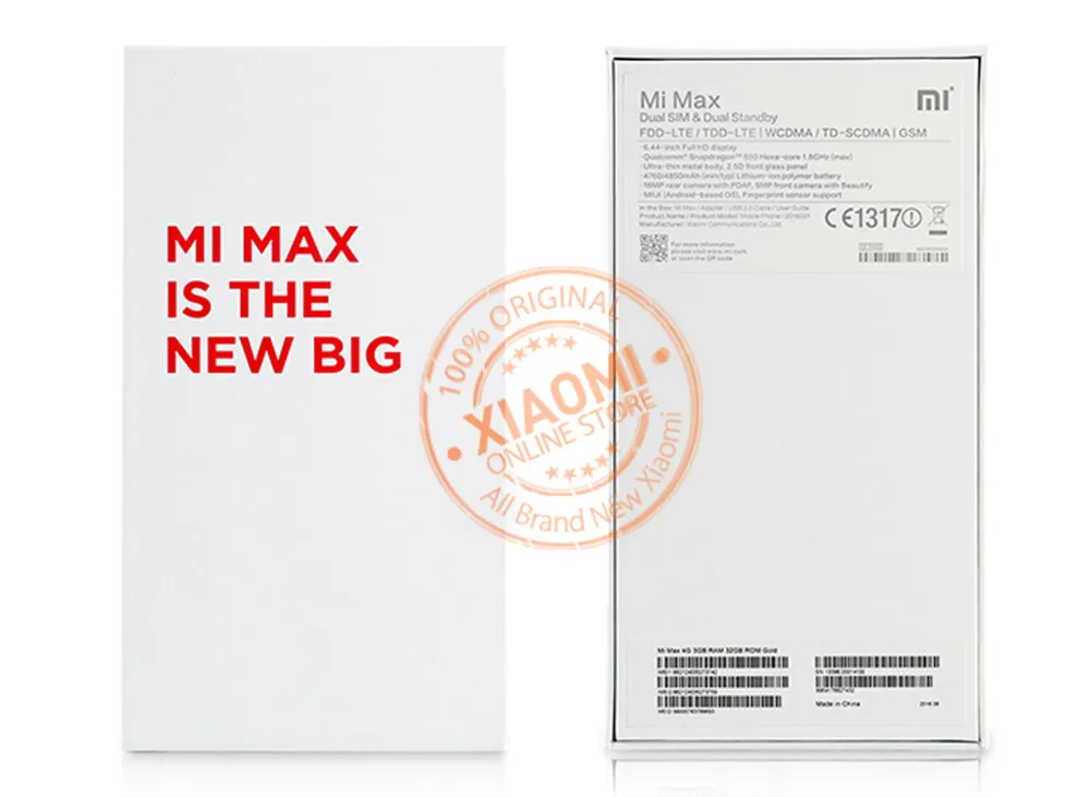 Original Xiaomi Mi Max  Mobile Phone -Official Global verison -1