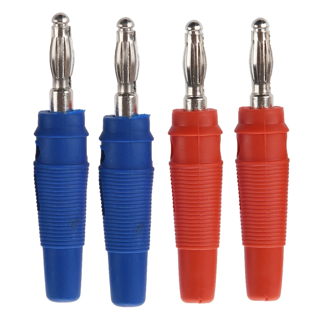 4 Pcs 3mm Audio Speaker Wire Cable Connector Adapter Screw Banana Plug