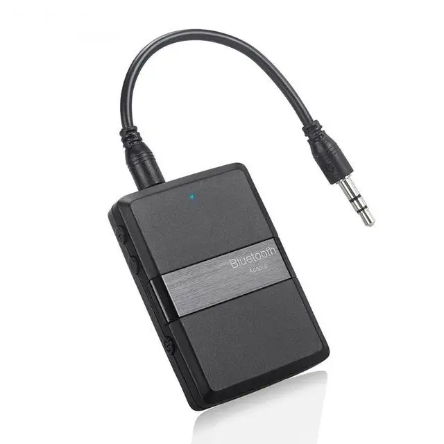

Portable 2 In 1 Wireless bluetooth transmitter Receiver AUX Audio Adapter Support APT-X one with two for PC/TV Earphone