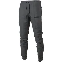 Новинка осени Для мужчин Фитнес пот Штаны мужской тренажерные залы Бодибилдинг тренировки хлопковые брюки Повседневное джоггеры Спортивная Карандаш Штаны