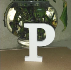 Новые diy настенные наклейки 3d наклейки креативное украшение свадебный подарок любовные буквы декоративный Алфавит Настенный декор - Цвет: P