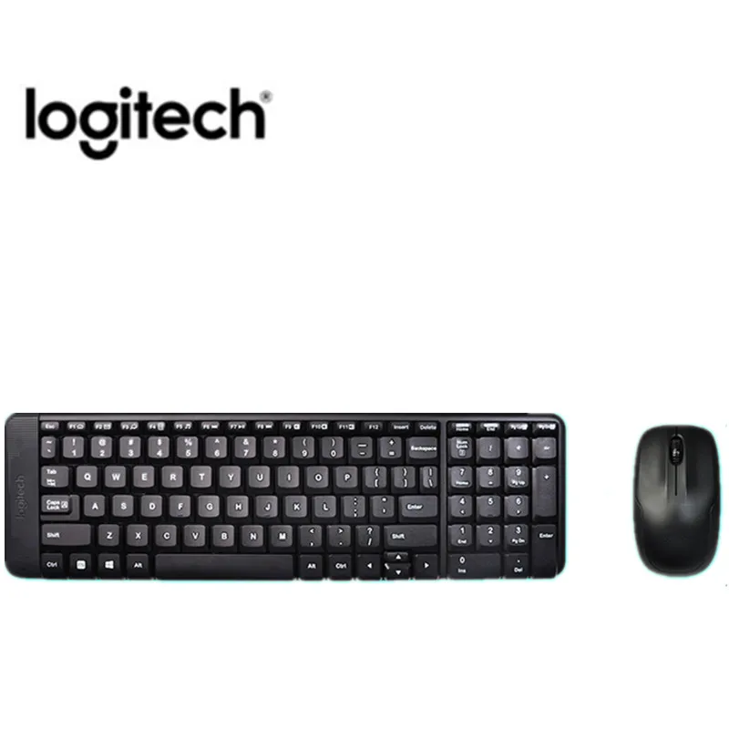 

Logitech MK220 Wireless Keyboard Mouse Combo English Keypad PC Computer