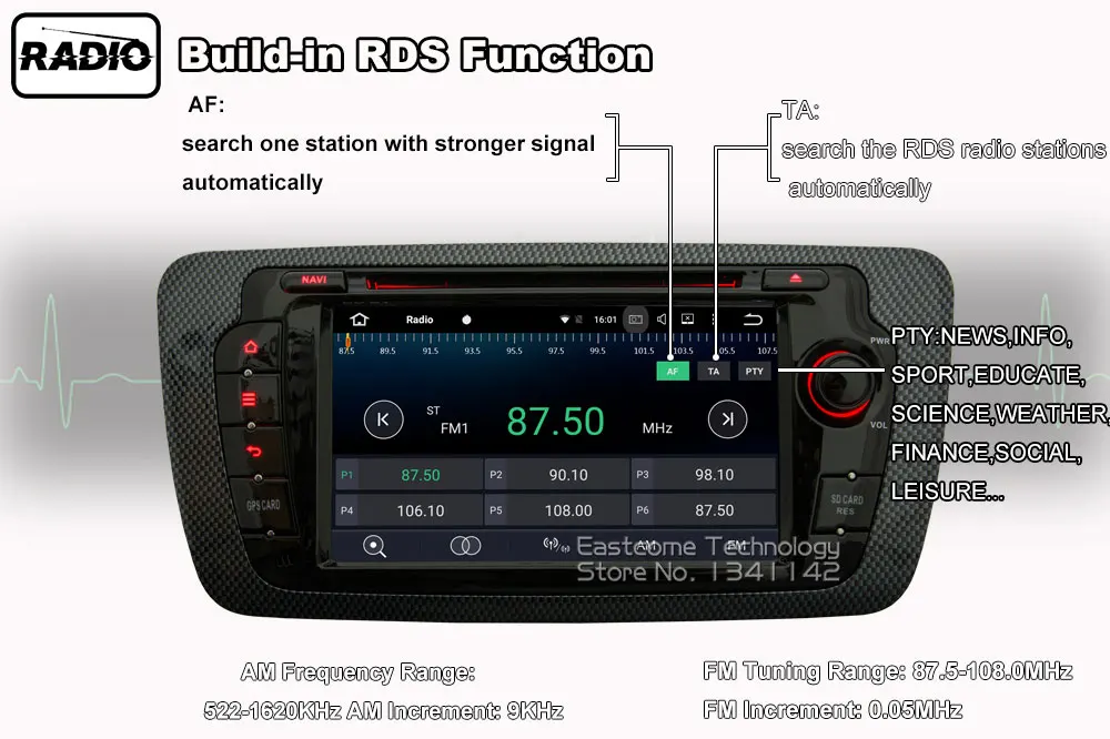 Clearance Octa Core 2 Din Android 6.01 Car DVD Automotivo For Seat Ibiza 2009 2010 2011 2012 2013 2014 With GPS Radio Rear View Camera 13 Clearance Octa Core 2 Din Android 6.01 Car DVD Automotivo For Seat Ibiza 2009 2010 2011 2012 2013 2014 With GPS Radio Rear View Camera 13