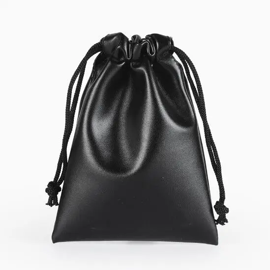 15x20cm Pack of 12 Black Color Soft Velvet Pouches w Drawstrings for Jewellery Gift Packaging