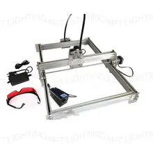 DIY Мини 2500 мвт 2,5 Вт большой выгравировать вырезать машина 350*500 лазерная гравировка резьба машина лазерный принтер бренды передовые игрушки
