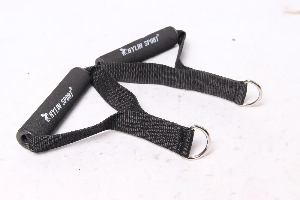 brand new accessories tension rubber latex elastic pull rope handle accessories fitness accessories free shipping