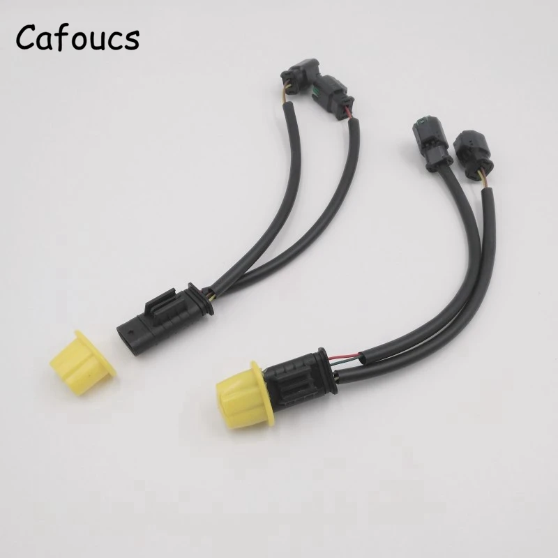 Cafoucs для peugeot 308 408 508 3008 для Citroen C4L C5 1,6 1,6 T термостат корпус провода жгута Разъем 9804315380