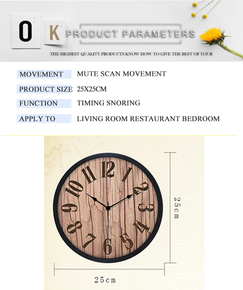 living room watch large wall clock for living room large digital wall clock kitchen clock wall european clock digital led wall clock decorative wall clocks for kitchen clock wood clock retro cl ( (4)