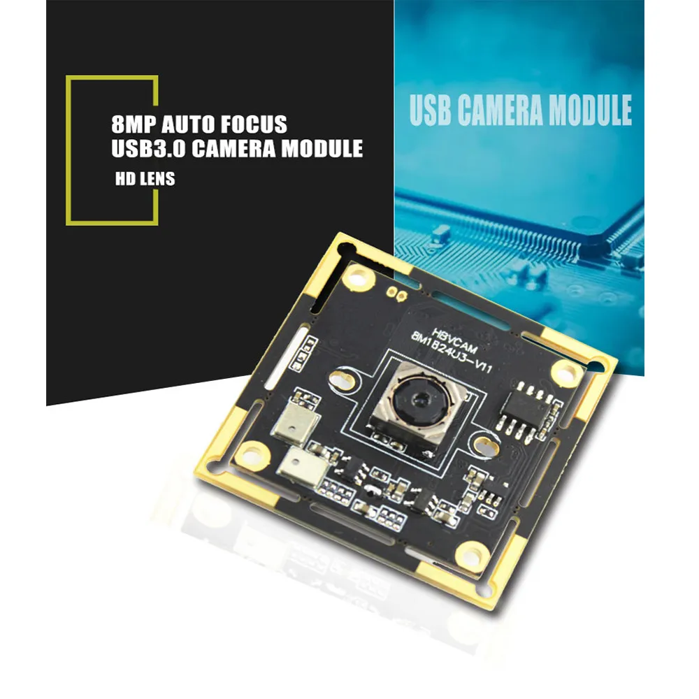 

USB Camera Module free shipping Micro usb3.0 Sensor IMX179 auto focus camera module 8MP