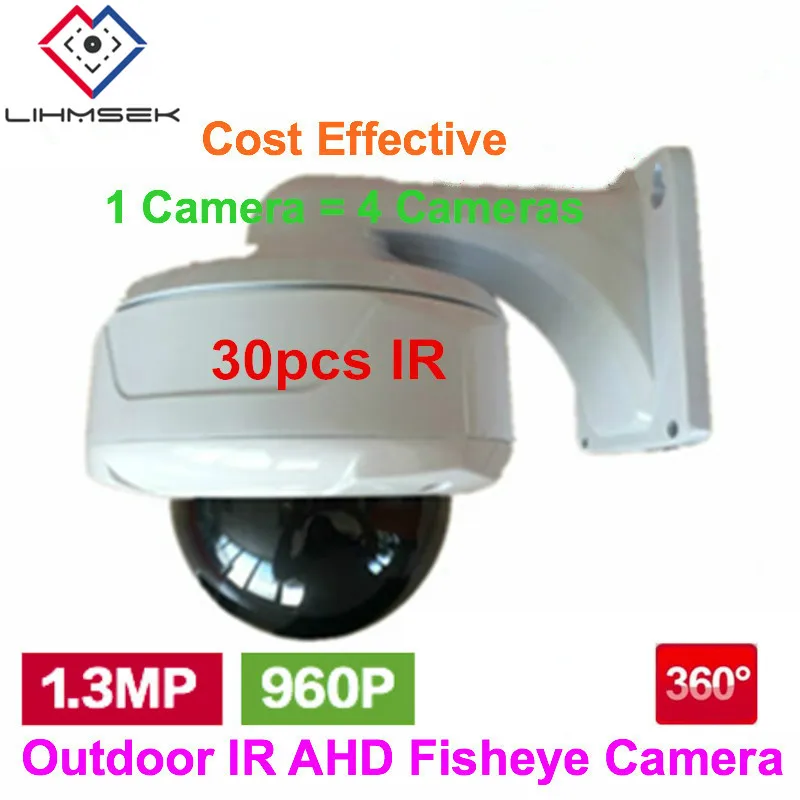 Lihmsek Modern Life 1.3MP 960P HD AHD широкоугольный Рыбий глаз 360 градусов Панорамное