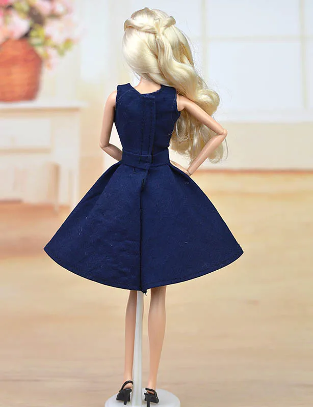 brown a line dress The Rib-Knit A-Line Tank Dress