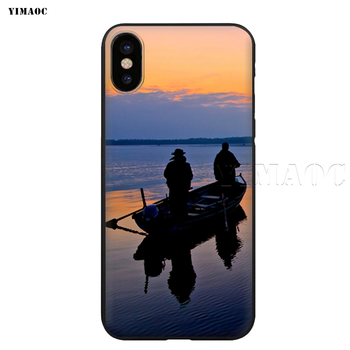 YIMAOC Angling Go рыболовный силиконовый мягкий чехол для iPhone 11 Pro XS Max XR X 8 7 6 6S Plus 5 5S SE - Цвет: 10