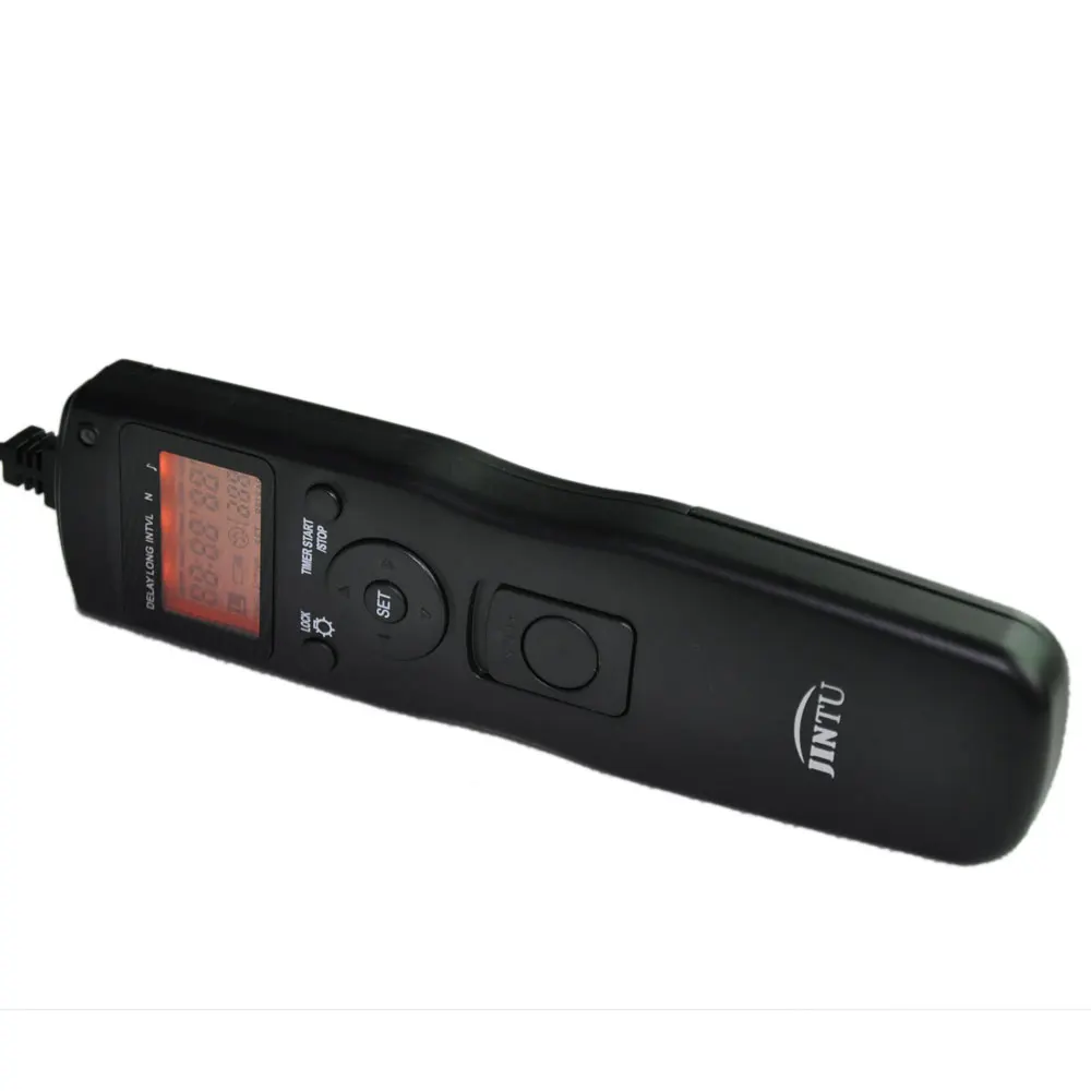Camera Remote Shutter Release JINTU Timer Shutter Release Time Lapse Intervalometer Remote Cord C3 For Canon Camera 7D Mark II 6D 5D II III 50D 40D 5D IV
