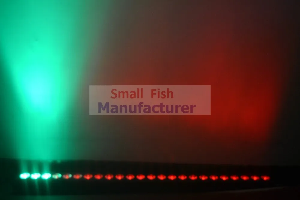 2xLot DHL светодиодный настенный светильник с новой уникальной технологией рассеивания 24X3 Вт RGB 3in1 СВЕТОДИОДНЫЙ линии бар балка стробирующий световой сигнал предупредительный сигнал с бегущего коня эффект