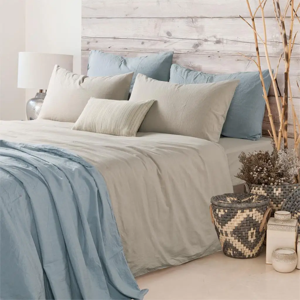 Bedding Set 4pcs Hotel 100 Washed Cotton Solid Beige Color Duvet Bedding Set 4pcs Hotel 100 Washed Cotton Solid Beige Color Duvet Cover Ed Sheet Queen King Free Fast Shipping Khaki In Sets From Home
