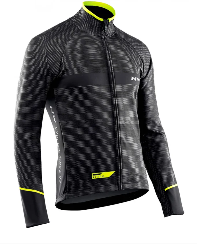 

2019 Long Sleeve Men's Cycling Jersey Breathable NW Brand Cycling Bicycle Clothing Quick-Dry Mountain Bike Clothes Cycling Wear
