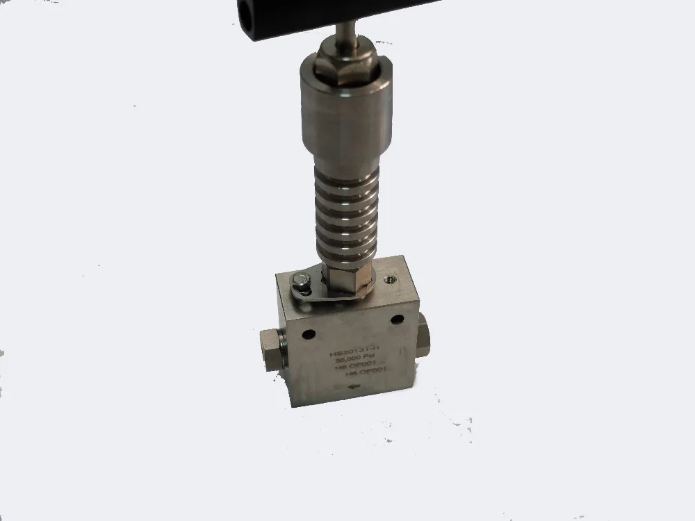 Бесплатно shippingmodel: HS30141-H 9/16 ''соединение 30,000 фунтов/кв. дюйм при высокой температуре и супер высокого давления конец трубы игольчатый клапан