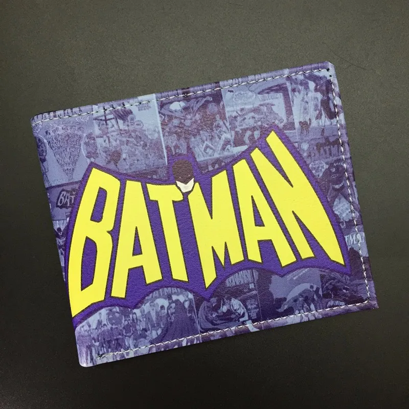 Кошелек «Бэтмен» DC комикс кошелек для молодых людей студентов подарок