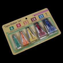 Принадлежности для шитья, приспособления для изготовления ленты смещения-5 размеров 6 мм 9 мм 12 мм 18 мм 25 мм, приспособление для обвязки ленты смещения Принадлежности для шитья, приспособления для изготовления ленты смещения-5 размеров 6 мм 9 мм 12 мм 18 мм 25 мм, приспособление для обвязки ленты смещения