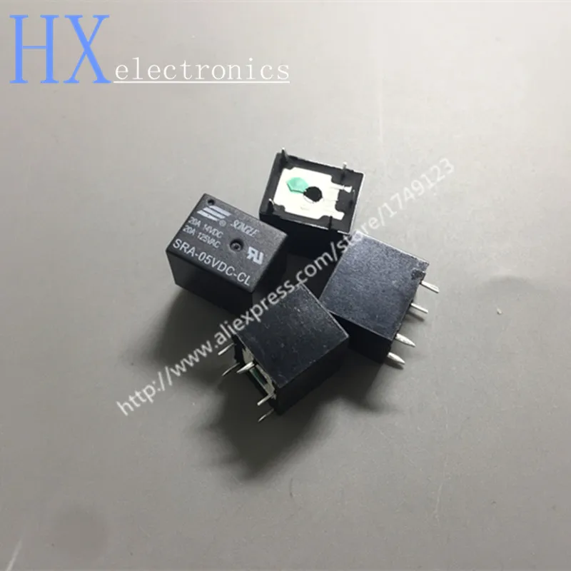 Бесплатная доставка 5 шт. реле мощности Φ В 12 24 20 А контактов T74|power relay|5v 12v relaypower relay