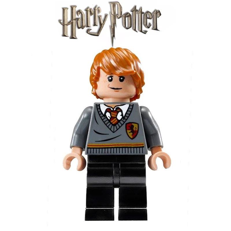 

Building Blocks Ron Weasley Model Action Figures Bricks Fantasy Literature Novels Harry Potter Children Kids Gift DIY Toys