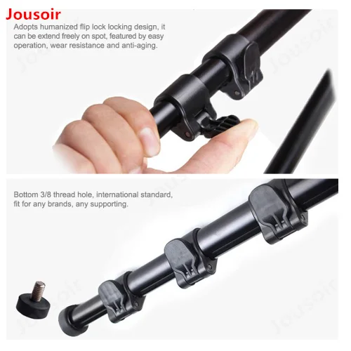  Aluminum Monopod With Twist Lock Stand For Camera Video Studio Hiking CD15