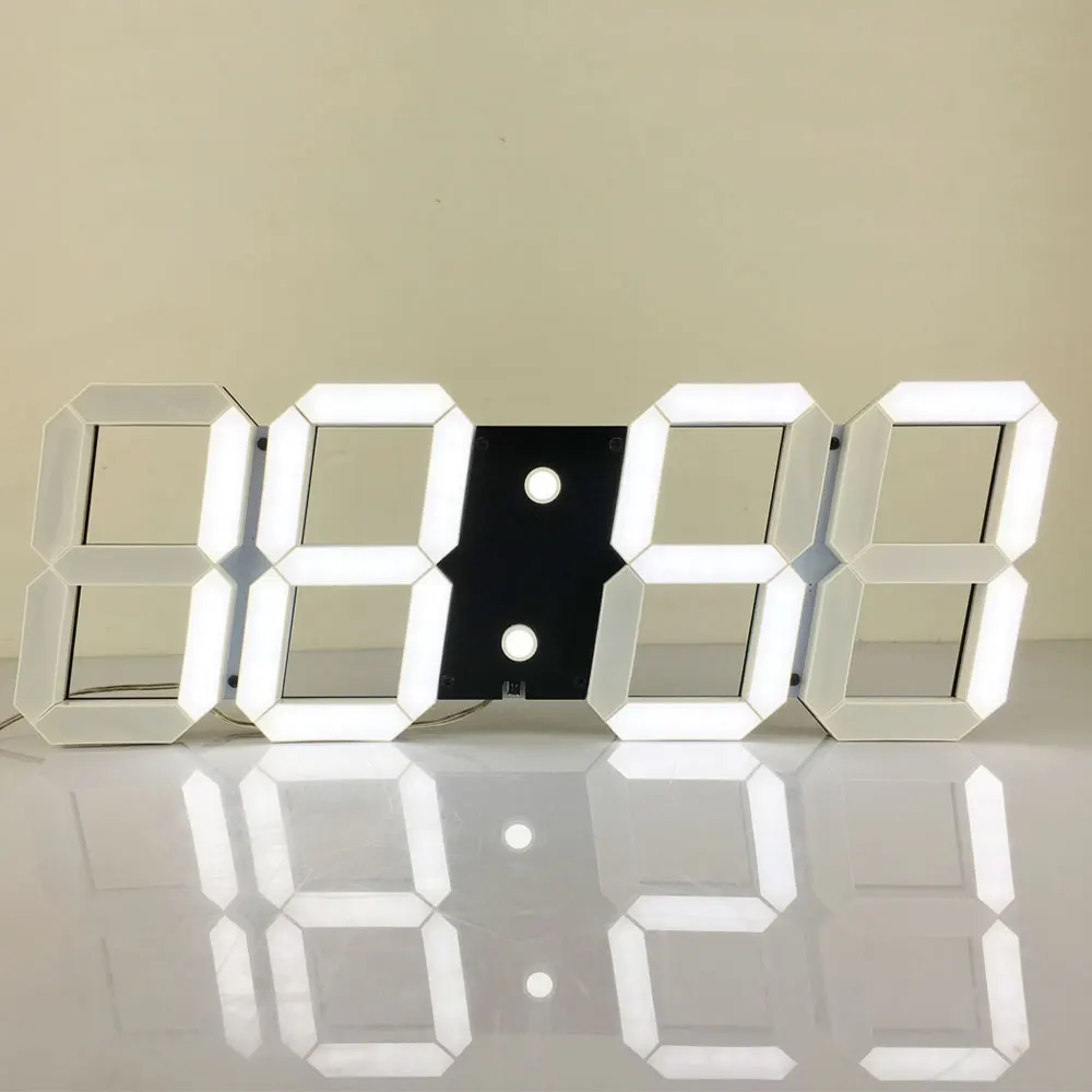  LED new electronic wall clocks snooze clocks and stopwatch timer 4 colors can be used to decorate t - 1828614476