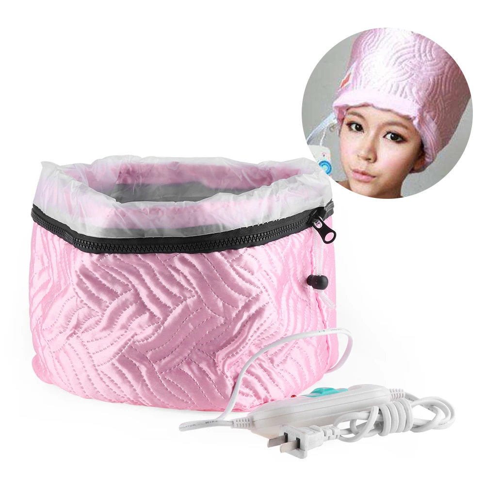 1pc Hair Steamer Cap Dryers Electric Hair Heating Cap Thermal Treatment