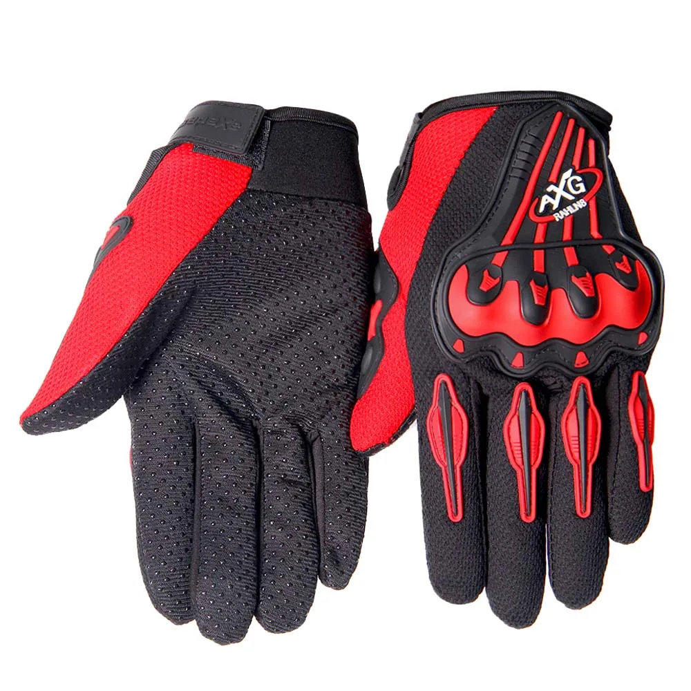 PRO-BIKER мотоциклетные перчатки мужские перчатки для мотокросса полный палец для езды на мотоцикле мото перчатки для мотокросса Guantes перчатки M-XXL - Цвет: B1 Red