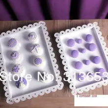 Новое поступление Свадебные Десерт Таблица/кекса/кружева печенье лоток/торт пластина(40.5x30.3 см и 35.5x25.2 см