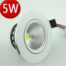 С фабрики 3 Вт 5 Вт Диммируемые светодиодные светильники COB 60 угол луча теплый белый 2700 к холодный белый супер ярче заменить