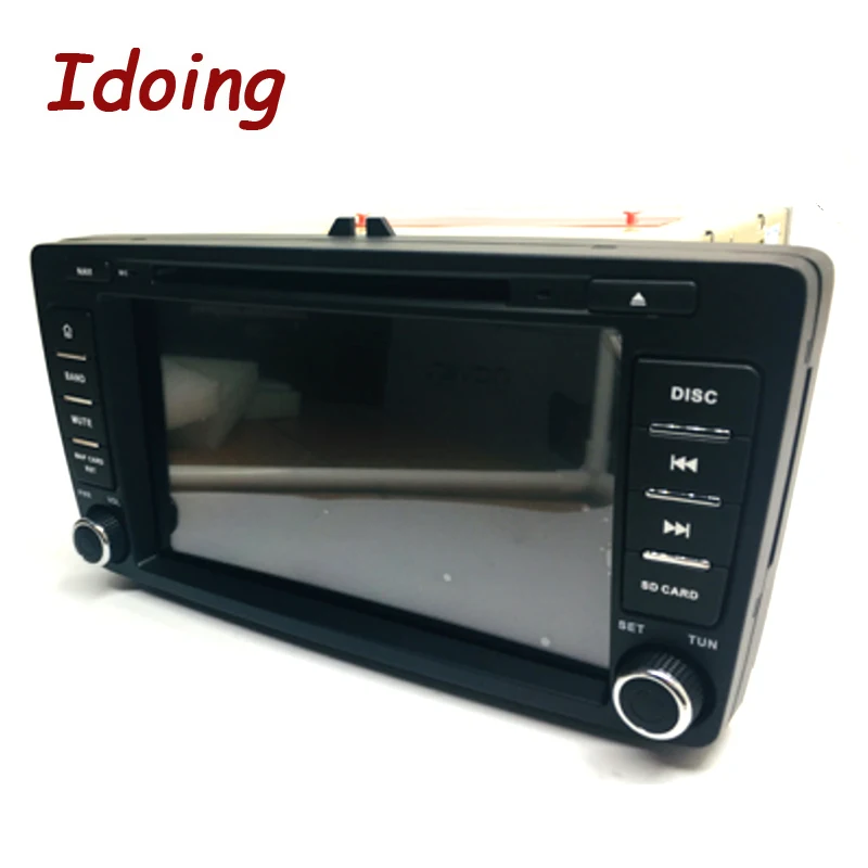 Cheap Idoing 8"2Din Car Android 9.0 Radio Player For Skoda Octavia 2 2009-2015 PX5 4G+32G Octa Core IPS screen TDA 7850 GPS Fastboot 2