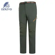 DZRZVD зимние походные альпинистские флисовые плотные теплые флисовые брюки