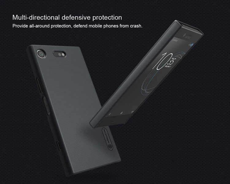 NILLKIN чехол для Sony Xperia XZ1 Compact 4 6 дюйма Супер матовый защитный жесткий чехол|case for sony