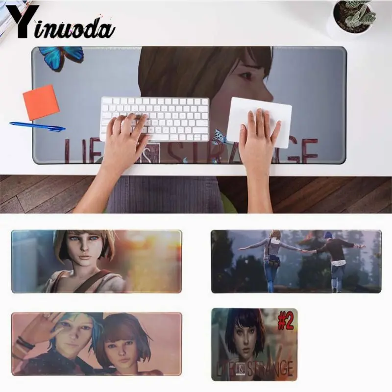 

Yinuoda New Printed Life Is Strange Durable Rubber Mouse Mat Pad Size for 180*220 200*250 250*290 300*900 and 400*900*2mm
