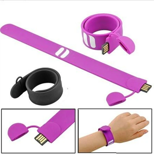 

Pen Drive 128GB 512GB Real Capacity Silicone Bracelet Wrist Band 8GB-64GB USB 2.0 Creativo Flash Drive Memory Stick Pendrive 1TB