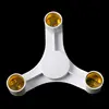 3 en 1 E27 à E27 Base prise répartiteur lumière LED lampe ampoule support adaptateur ► Photo 1/6