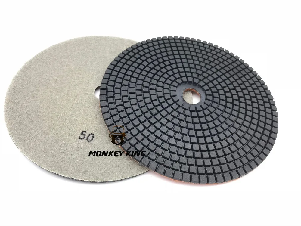 7 Inch 180mm Granite Marble Concrete Ceramic Diamond Polishing Pads Wet Dry Use (3)