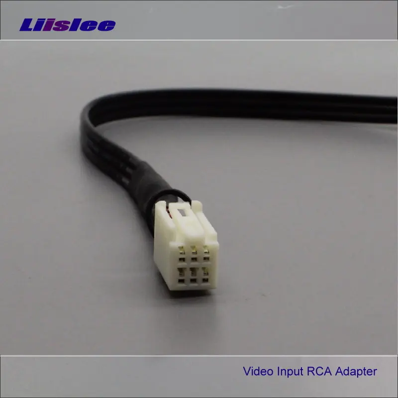 6 контактов оригинальный видео вход RCA адаптер для проводов кабеля Toyota 7283 5862 18017