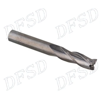 

6 x 17mm Premium Super Solid Carbide CNC Three Flute Spiral Bit End Mill Cutter