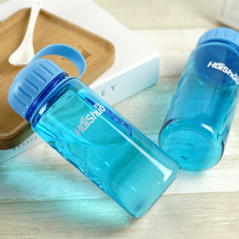 

Sports Water Bottle Protein Shaker Plastic Kettle Bpa Outdoor Sports Juice Lemon Portable Water Cup Children Water Bottle 400ml