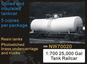 

1/700 WWII 25.000 Gal Tank Rail Car