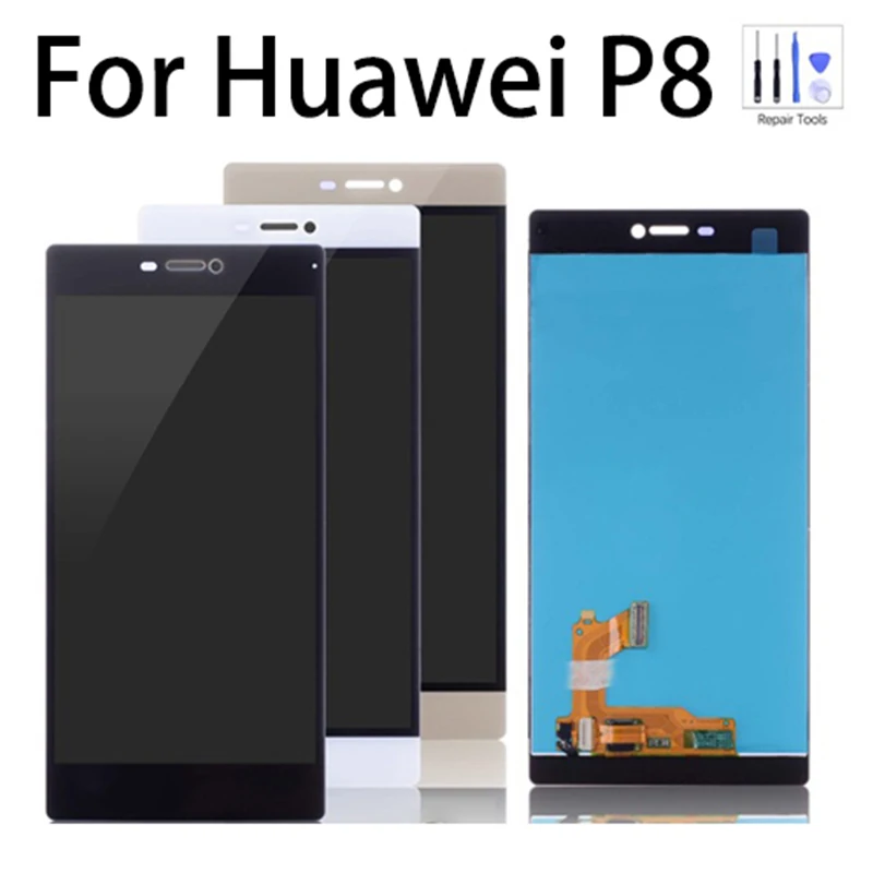 

5.2 inch LCD Display For Huawei P8 Touch Screen Digitizer Sensor Assembly Phone Replacement GRA-L09 GRA-UL00 UL10 P8 LCD Display