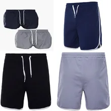 Мужские новые спортивные дышащие модные брюки летние штаны для фитнеса и бега