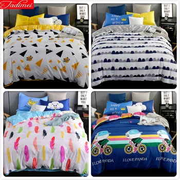 

Quilt Duvet Cover 6 feet 1.5m 1.8m 2.0m 2.2m Bedsheet 3/4 pcs Bedding Set Full King Queen Double Size Bed Linens Kids Bedlinens