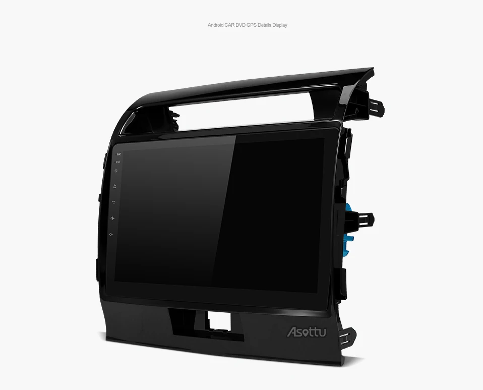 Discount Asottu MKLZ1081 Android 8.1 Car DVD Player for toyota Land Cruiser Octa Core Car DVD GPS Navigation palyer Car Radio Multimedia 15