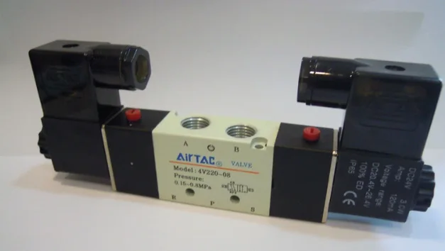 AirTac new original authentic solenoid valve 4V220-08 DC24V airtac new original authentic solenoid valve 4m220 08 dc24v