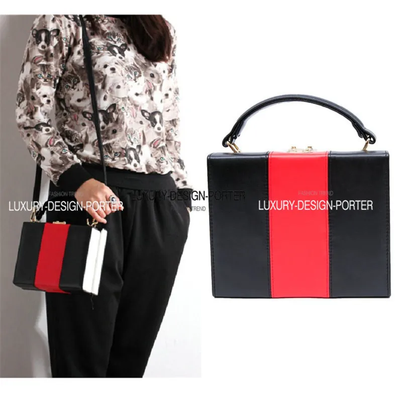 

Elegant Designer Hard case Women Handbag Runway Lady Shoulder bag Purse with handle