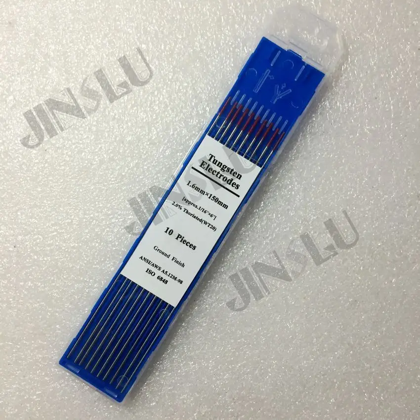 

Thoriated Tungsten Electrode 1.6 x 150 mm, IN STOCK